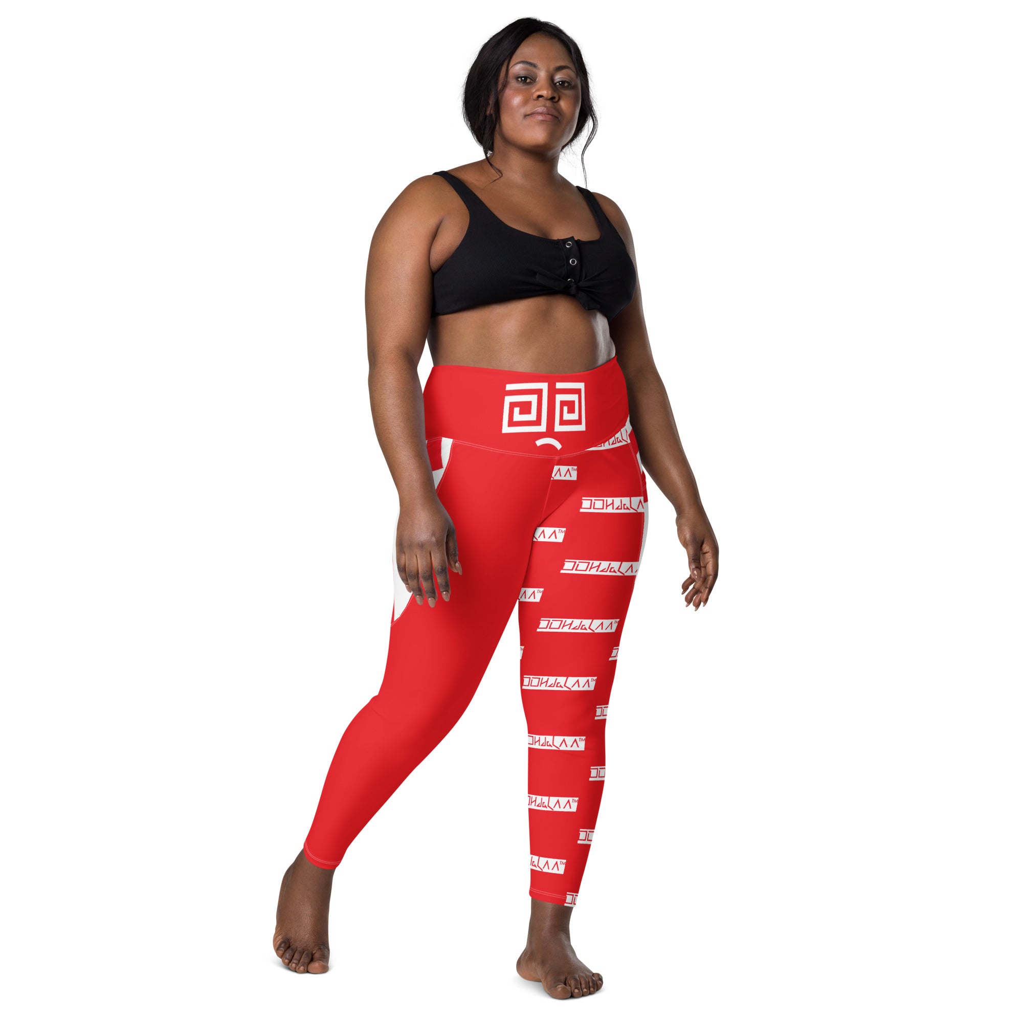 OOHdaLAA Leggings. Red Hot Elegance: Stylish Essentials for Every Wardrobe”